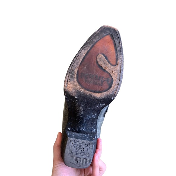 Corral Sequin Inlay Western Cowgirl Boots Snip Toe size 9.5 - Picture 3 of 16